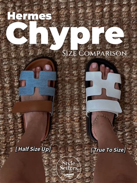 hermes chypre sandals size guide